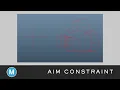 Maya Animation Camera Aim Constraint