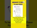 How to improve memory power by using colours