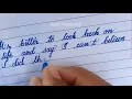 Beautiful cursive writing How quotes can change your life