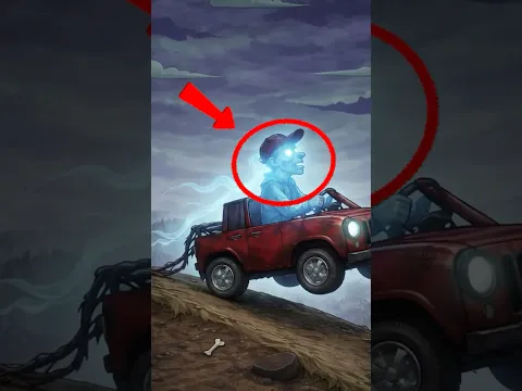¿Sabes por qué el hombre del coche rojo nunca se detiene en Hill Climb Racing? 🚗😨
