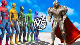 Can Spider Team's Tactics Take Down Ultron's Advanced AI?