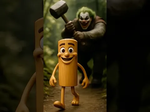 Funny Log Escapes the Evil Clown