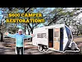 I Bought A 600 CAMPER From Facebook Marketplace Massive Restoration Project