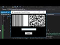 Generate Barcode and QR code in C Easy