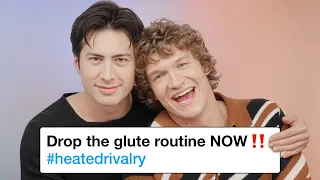 heated rivalry cast compete in a compliment battle teen vogue