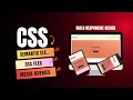 HTML CSS Full Course 2026 - Lesson 22 Build Responsive Design Semantic CSS Flex Media Queries