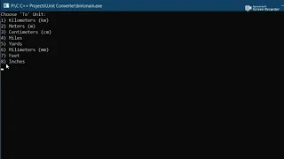 I Designed a Unit Converter in C Language