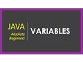 Java for Absolute Beginners - Variables