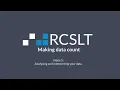Making Data Count Module 5 Analysing and interpreting your data