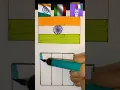 India Italy Flag Drawing