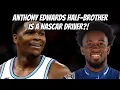 Rajah Caruth NASCAR truck series winner is half brothers with NBA SUPERSTAR Anthony Edwards