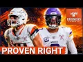 Denver Broncos Sean Payton PROVEN RIGHT Tricking Minnesota Vikings Into Drafting J J McCarthy
