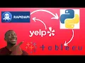 Data Visualization Project Using Tableau and Python Yelp Business Data