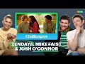 Challengers interview Zendaya Mike Faist and Josh O Connor on the tennis love triangle