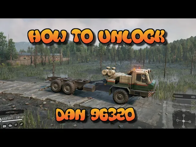 SnowRunner - How to unlock the DAN 96320 | Best heavy Truck!