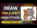 Drawing Tom Jerry using Python Tom Jerry Drawing Using Python Turtle World of Python