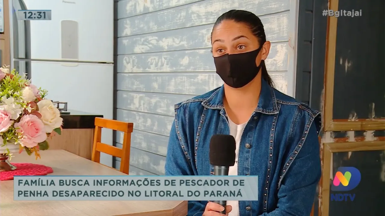 Família busca informações de pescador de Penha desaparecido no litoral do Paraná