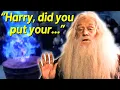 What if Dumbledore Actually Asked Calmly