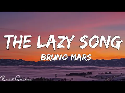 Download MP3 Bruno Mars - The Lazy Song (Lyrics)