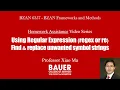 BZAN6357 Framework HW Assist - Regex re