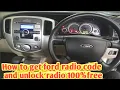 Download Lagu how to get ford Radio code and unlock radio 100% free