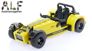 Lego Ideas 21307 Caterham Seven 620R Speed Build
