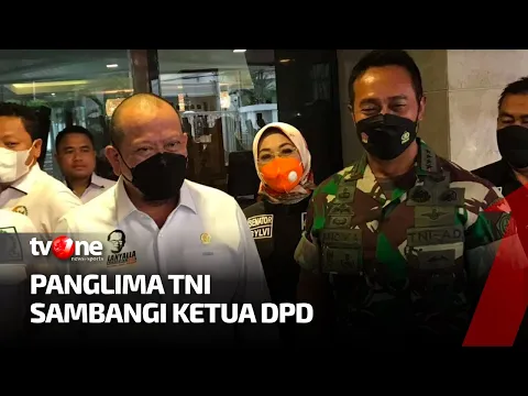 Panglima TNI Jenderal Andika Perkasa Kunjungi Ketua DPD RI