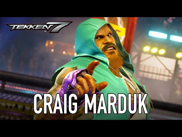 Tekken 7 - PS4/XB1/PC - Craig Marduk (Season Pass 2 Character Trailer)