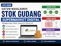 Program Python Sistem Manajemen Stok Gudang Supermarket Digital Fundamental Struktur Data Algoritma