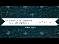 How to convert Square Centimeters cm2 into Square Meters m2 and vice-versa
