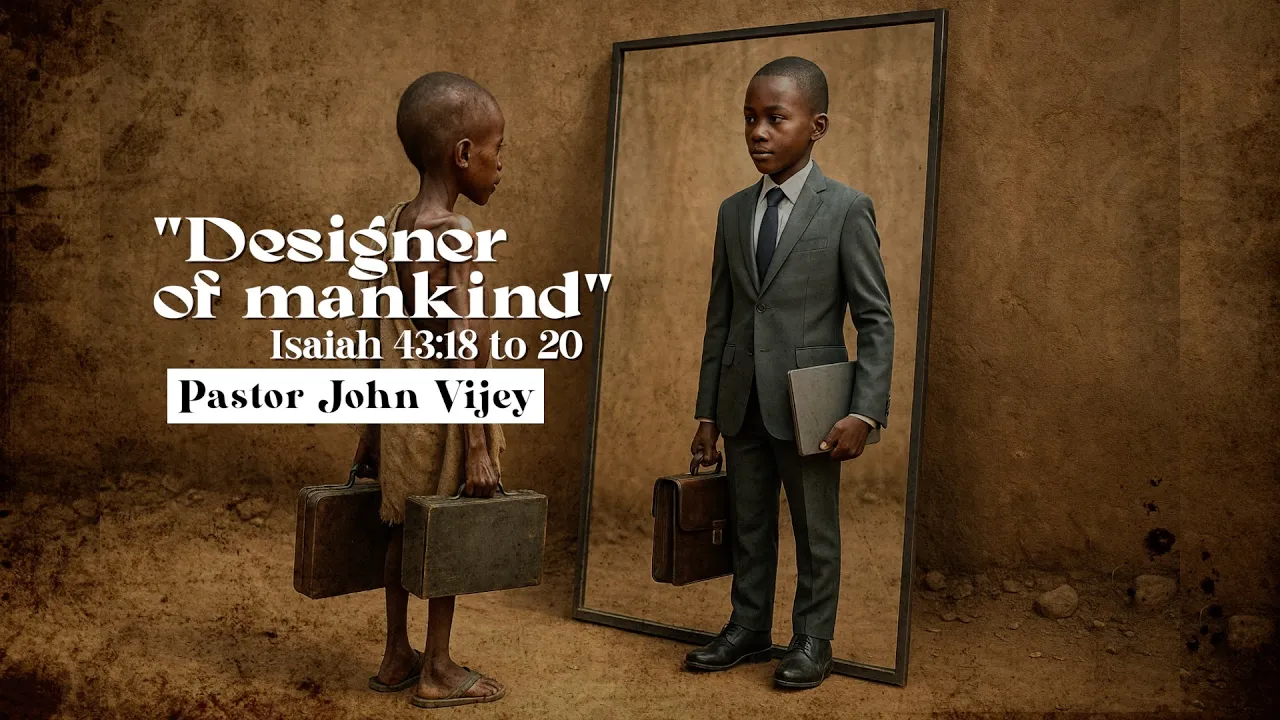 “Designer of mankind” Moment Of Truth - Pastor John Vijey