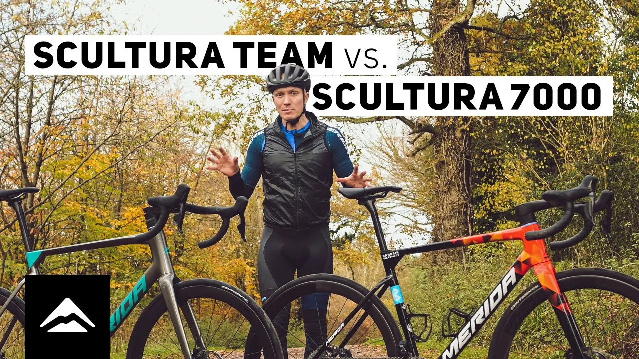 How does a World Tour Team replica compare? MERIDA SCULTURA TEAM v SCULTURA 7000