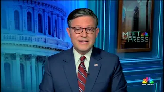 Speaker Johnson live on Meet the Press