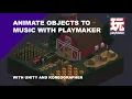 Animate Objects to Music with Playmaker and Unity3D