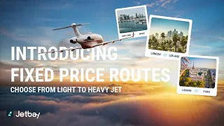 How Much Does a Private Jet Cost Fixed-Price Charter Routes on Jetbay