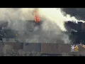 9 Firefighters Injured Battling Staten Island Row House Blaze