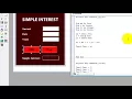 simple interest rate program in vb 6 0 No 1 for beginners in Hindi Urdu