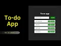 Build a Simple To-Do App Using HTML CSS and JavaScript Step-by-Step Guide