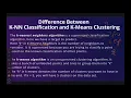 Difference Between KNN and KMeans Algorithms