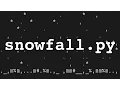 snowfall py snowfall emulator with accumulation
