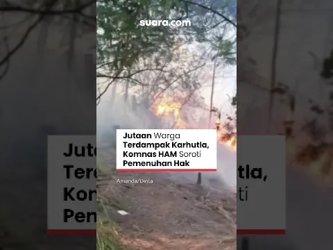 Jutaan Warga Terdampak Karhutla, Komnas HAM Soroti Pemenuhan Hak