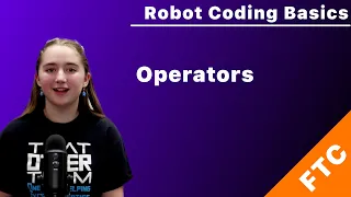 FTC Java Basics 5 Operators