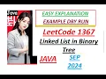 Linked List in Binary Tree Leetcode 1367 Java Code Developer Coder