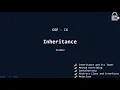 OOP - IX Inheritance