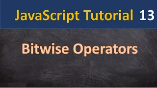 Bitwise operators in JavaScript in Hindi 13 JavaScript tutorial for beginners