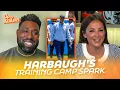 What are Chargers Complaining About the Most with HC Jim Harbaugh Kay Adams Delanie Walker React