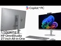 Unboxing HP OmniStudio x 27 inch All-in-one Touchscreen Desktop