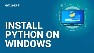 5 Simple Steps To Install Python On Windows Install Python 3 7 Python Training Edureka