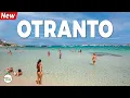 Otranto Italy 4K Walking Tour Beautiful Old Town Turquoise Sea