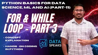 Python For Loop Tutorial-3 Nested for loop while loop with Coding Examples Python Basics